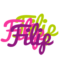 Filip flowers logo