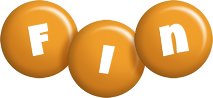 Fin candy-orange logo