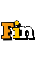 Fin cartoon logo