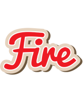 Fire chocolate logo