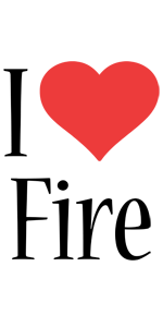Fire i-love logo