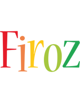 Firoz birthday logo