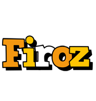 Firoz cartoon logo