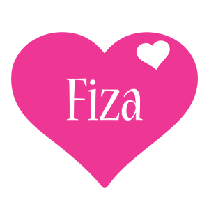 Fiza love-heart logo