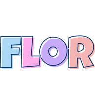 Flor pastel logo
