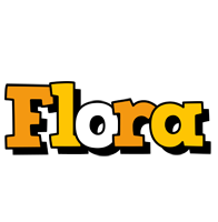 Flora cartoon logo
