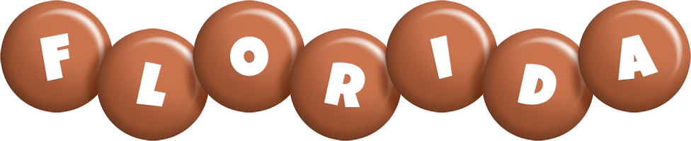 Florida candy-brown logo