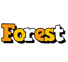 Forest cartoon logo