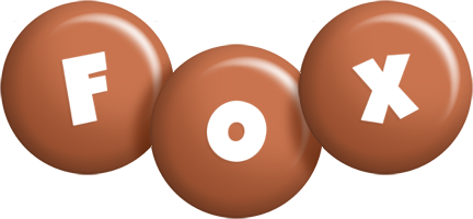 Fox candy-brown logo