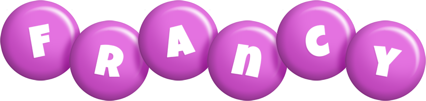 Francy candy-purple logo