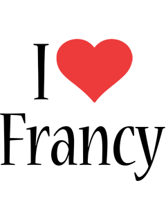 Francy i-love logo