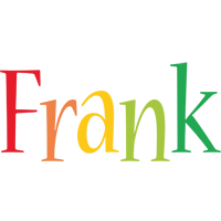 Frank birthday logo