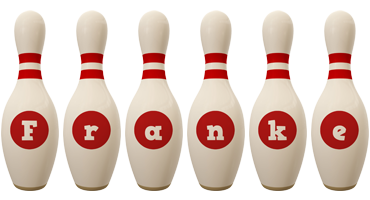 Franke bowling-pin logo