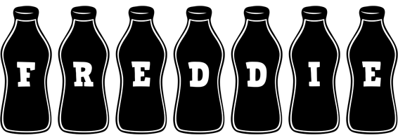 Freddie bottle logo