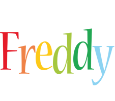 Freddy birthday logo