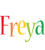 Freya birthday logo