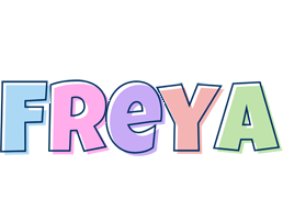 Freya pastel logo