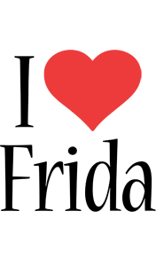 Frida i-love logo