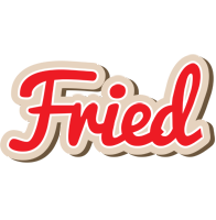 Fried chocolate logo