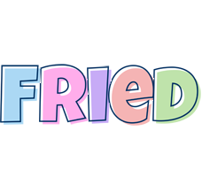 Fried pastel logo