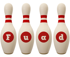 Fuad bowling-pin logo
