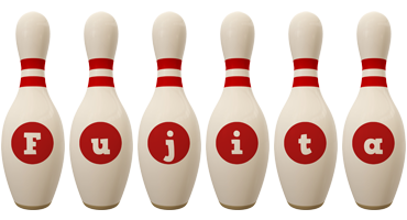 Fujita bowling-pin logo