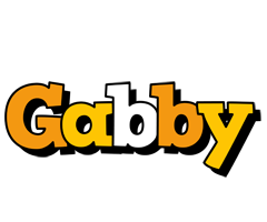 Gabby cartoon logo