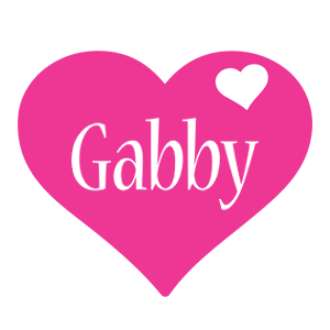 Gabby love-heart logo