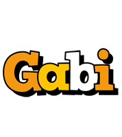 Gabi cartoon logo