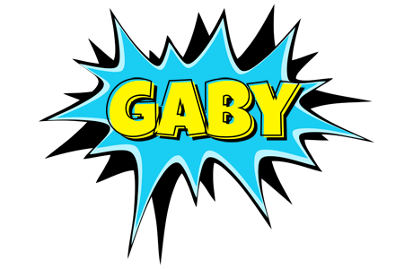 Gaby amazing logo