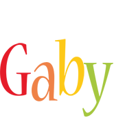 Gaby birthday logo