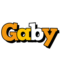 Gaby cartoon logo