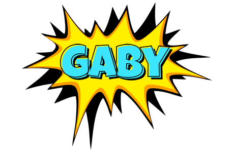 Gaby indycar logo