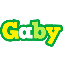 Gaby soccer logo
