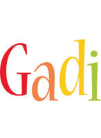Gadi birthday logo