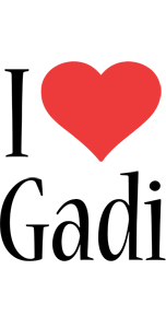 Gadi i-love logo