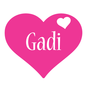Gadi love-heart logo