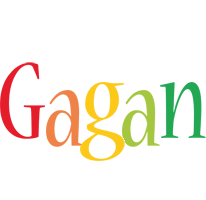 Gagan birthday logo