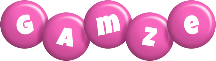 Gamze candy-pink logo
