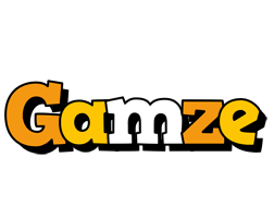 Gamze cartoon logo