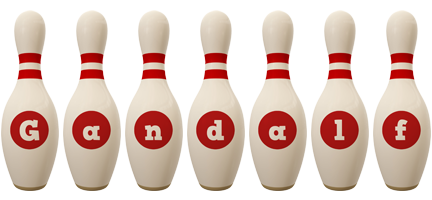 Gandalf bowling-pin logo