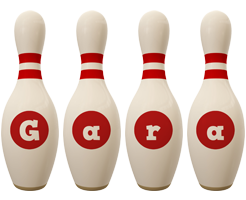 Gara bowling-pin logo