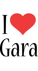Gara i-love logo