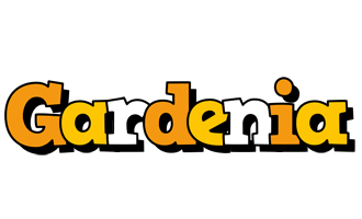 Gardenia cartoon logo