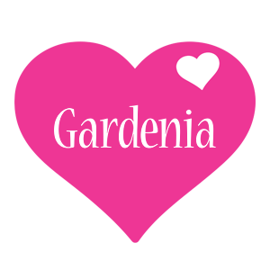 Gardenia love-heart logo