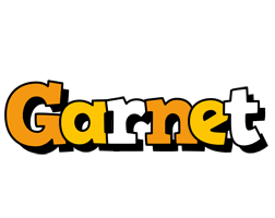 Garnet cartoon logo