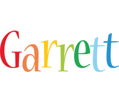 Garrett birthday logo