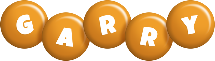 Garry candy-orange logo