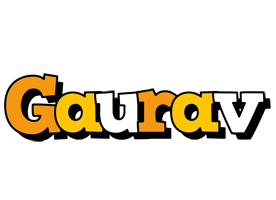 Gaurav cartoon logo