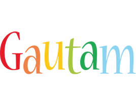 Gautam birthday logo